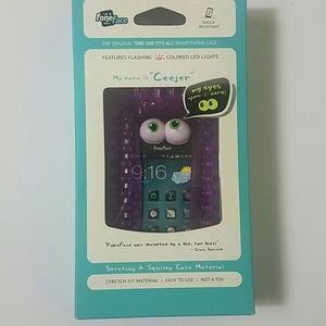 Foneface purple squishy ceejer phone case